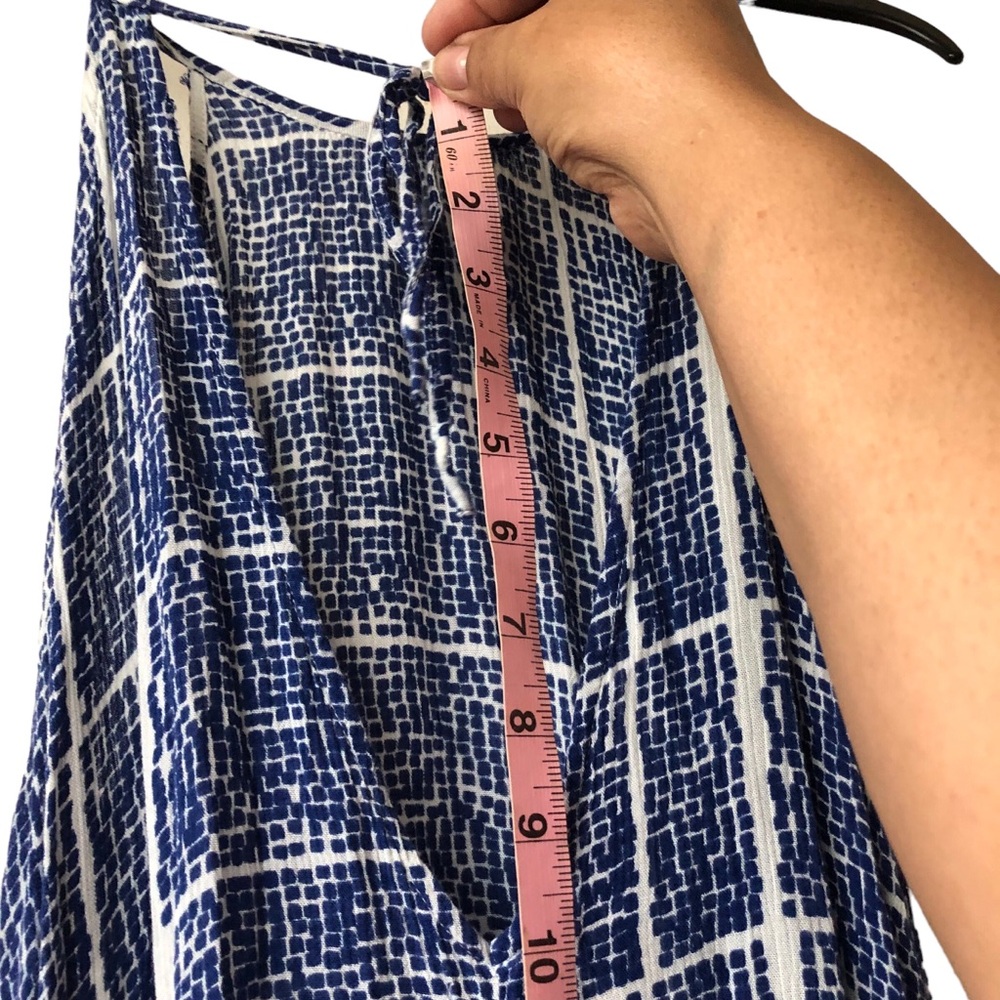 Lulus Tavik Farleigh Blue Print Maxi Dress - Picture 6 of 15